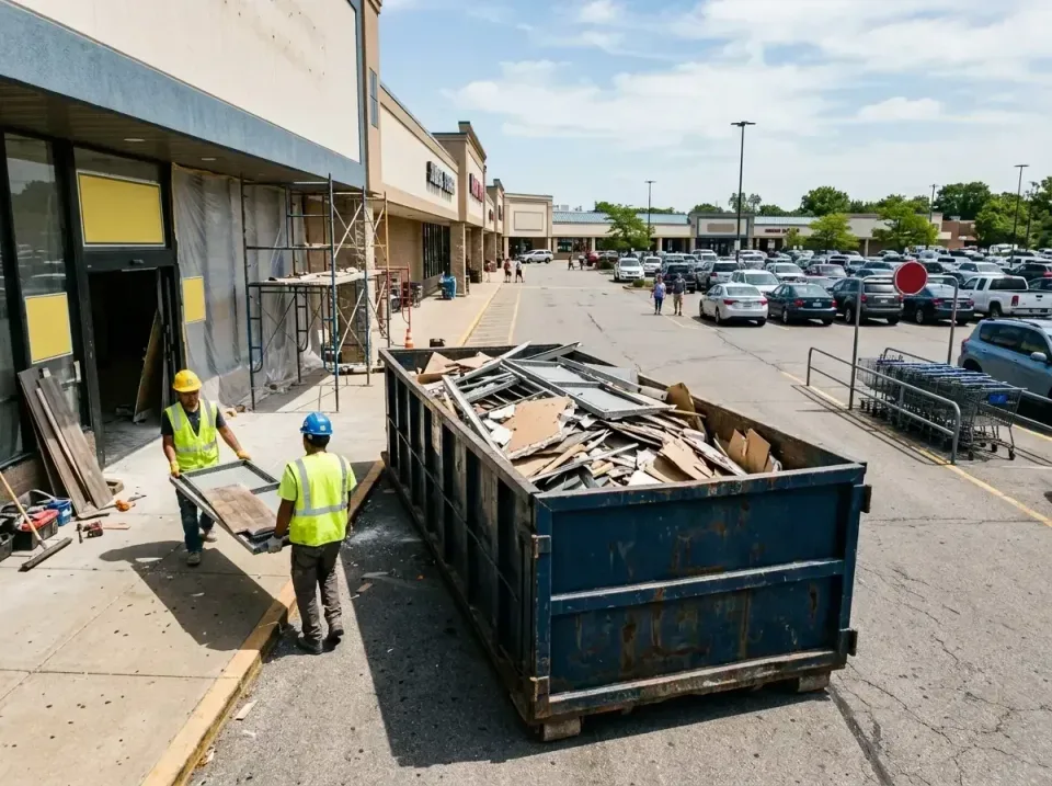 retail-store-renovation-debris-003 — frequently asked questions, Roll-off Dumpster Rentals in Lincoln, AL